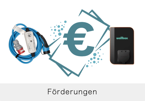 Förderungen für E-Autos, Wallbox, Ladestation