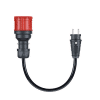 Adapter Gemini flex 11 kW auf Haushaltsstecker