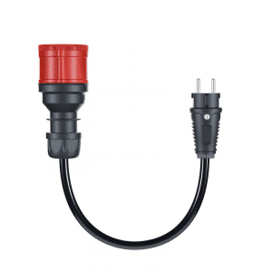 Adapter Gemini flex 11 kW to household plug