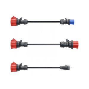 Adapter set Gemini flex 11 kW (household plug, blue, red)