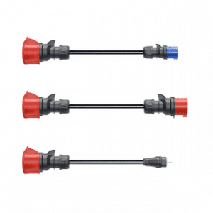 Adapter set Gemini flex 22 kW set (household plug, blue, red)