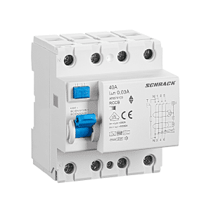 FI-circuit breaker AMPARO, 40A, 4-pole, 30mA type B