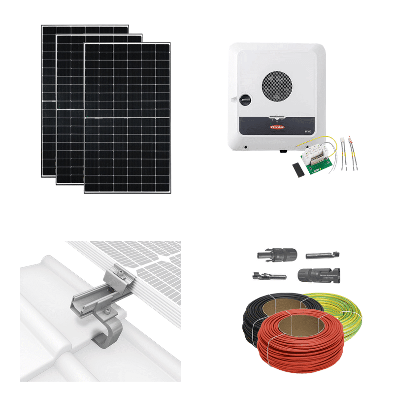 PV-Komplettset Schrägdach - 6kWp, Jetzt bestellen