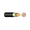 PVC copper underground cable E-YY-J 5X2.5 RE (50m bundle)