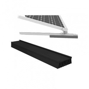 K2 S-Dome 6.10 mounting system (1-sided module orientation south)