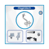 Solar-Hook mounting package tiled roof (for 2 modules)