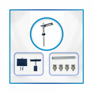 Solar-Hook mounting package hanger bolts (for 2 modules)